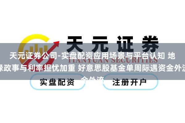 天元证券公司-实盘配资应用场景与平台认知 地缘政事与利率担忧加重 好意思股基金单周际遇资金外流
